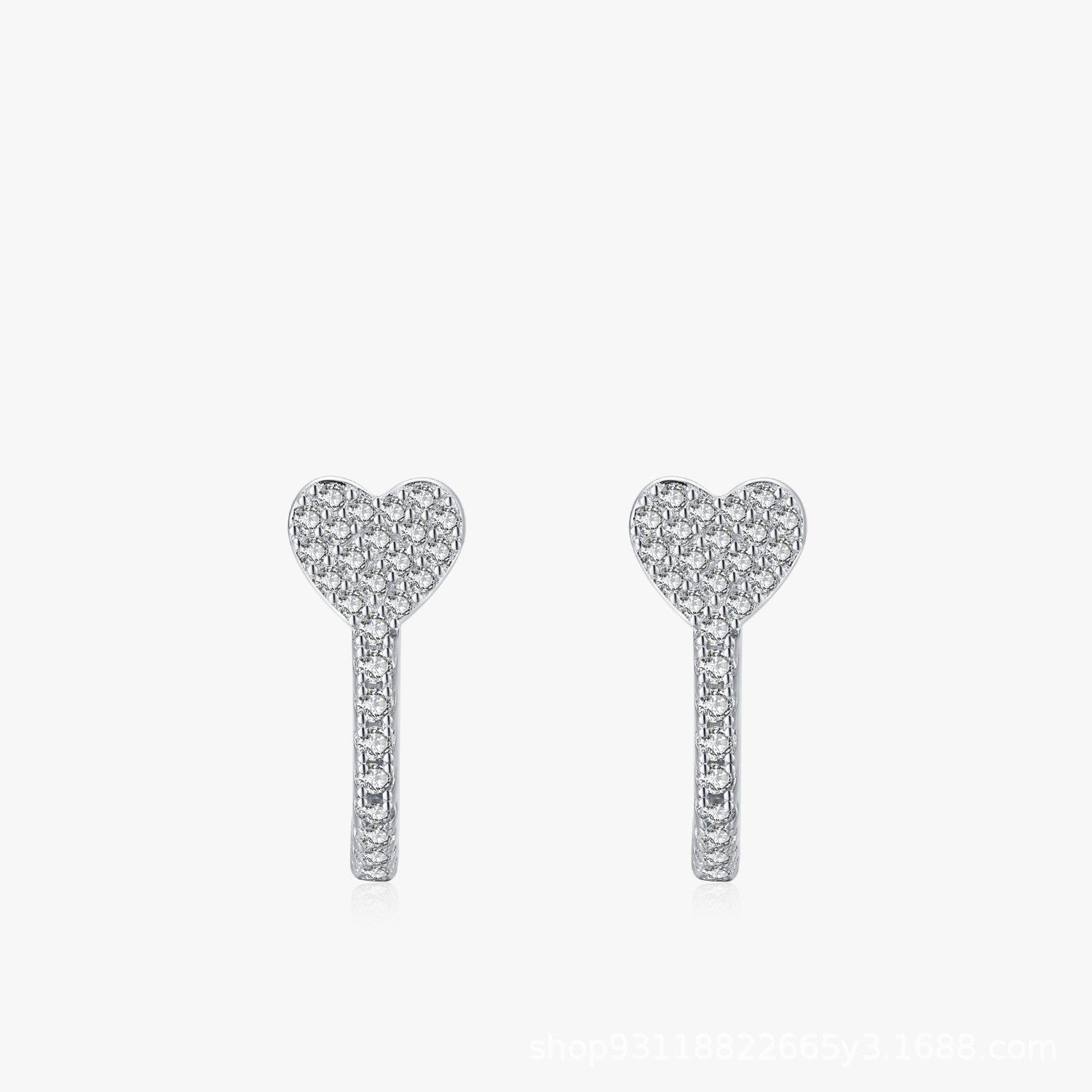 Pendiente Viora Cœur | plata 925
