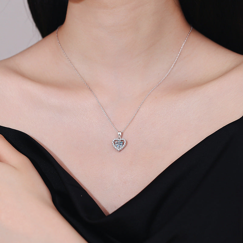 Conjunto Viora Love | Collar y pendientes en plata 925