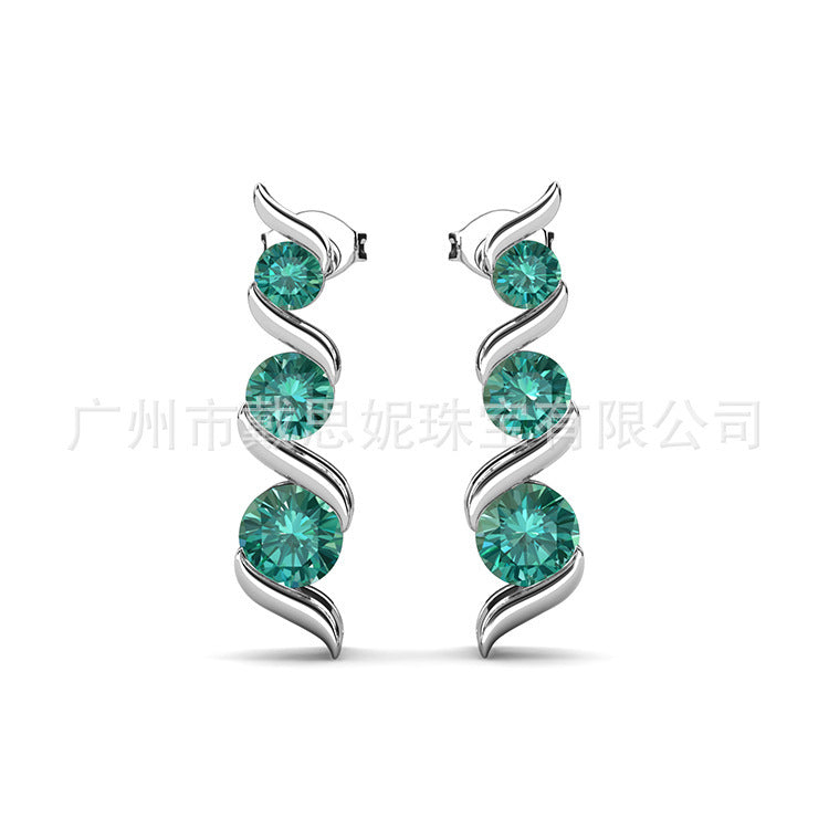 Conjunto Viora Mori | Collar y pendientes en plata 925