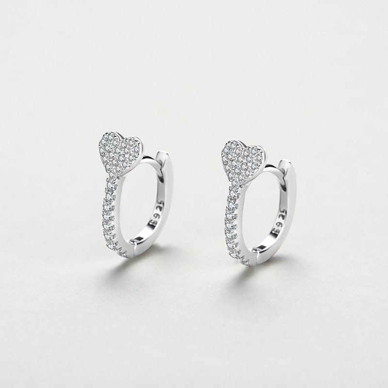 Pendiente Viora Cœur | plata 925