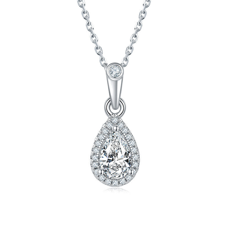 Conjunto de collar y pendientes de corazón Viora | Plata 925