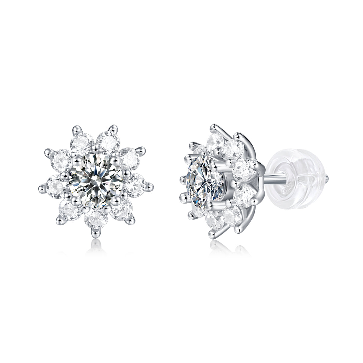 First Snow Series Viora Set | Necklace, Ring and Earrings in 925 Silver