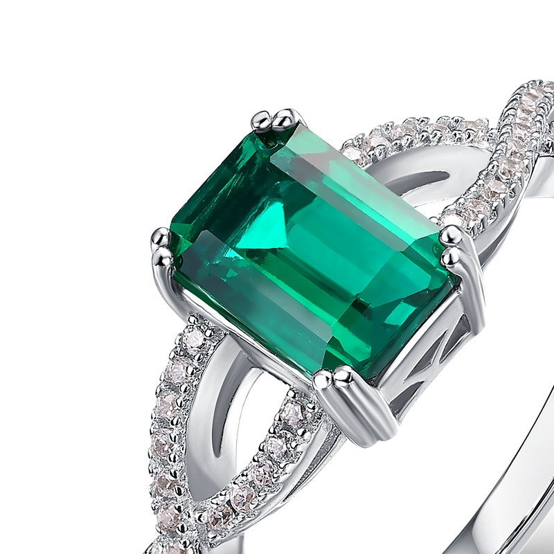 Anillo Viora Arqvinta | Plata 925 con piedra de 0,87 ct
