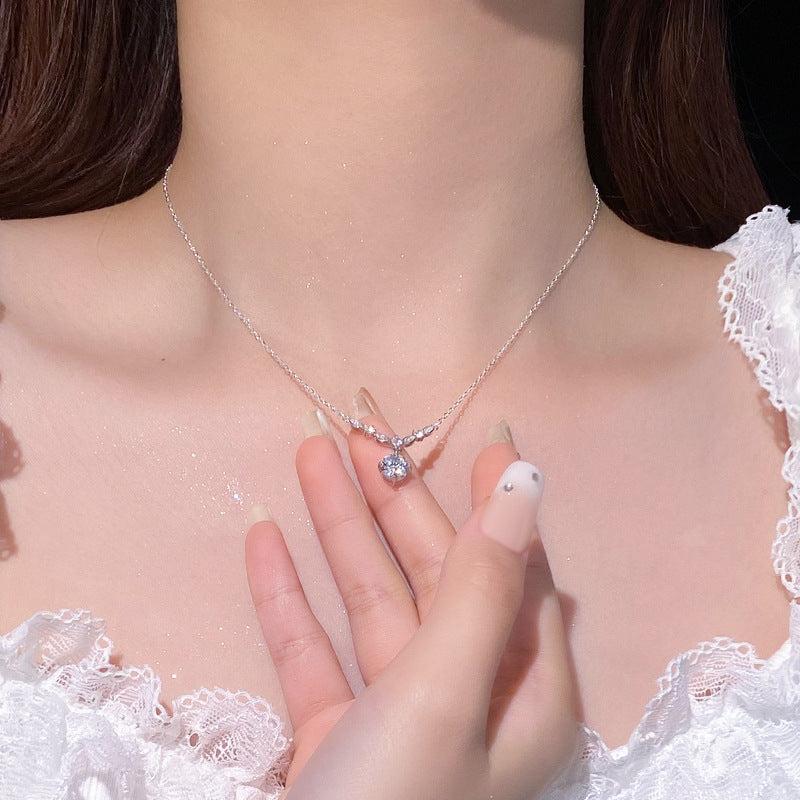 Collar Viora Fleurétoile | Plata 925 con colgante de flor y estrella