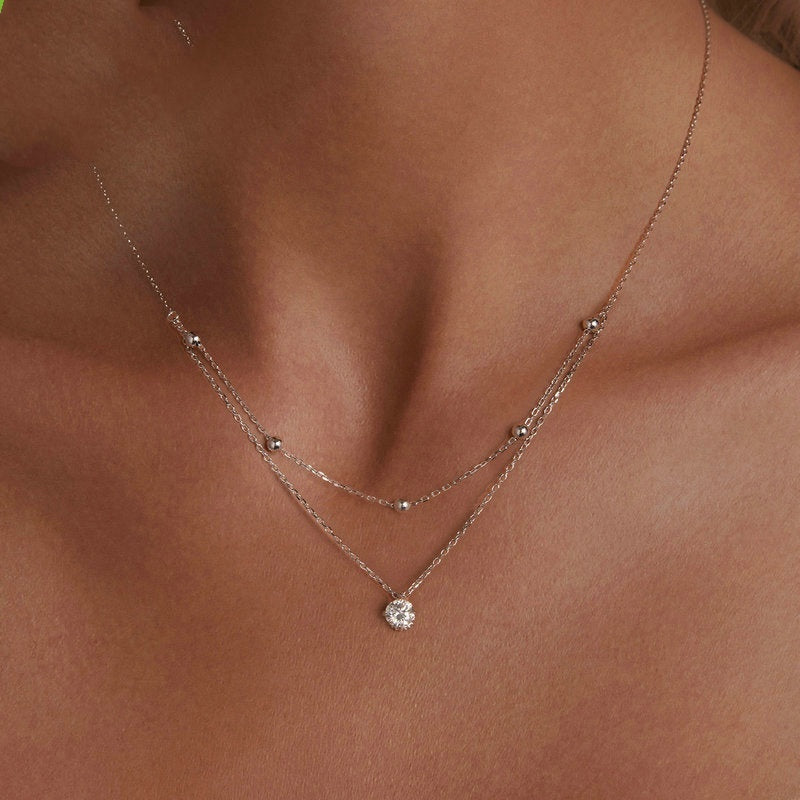 Viora Linea Necklace | 925 Silver