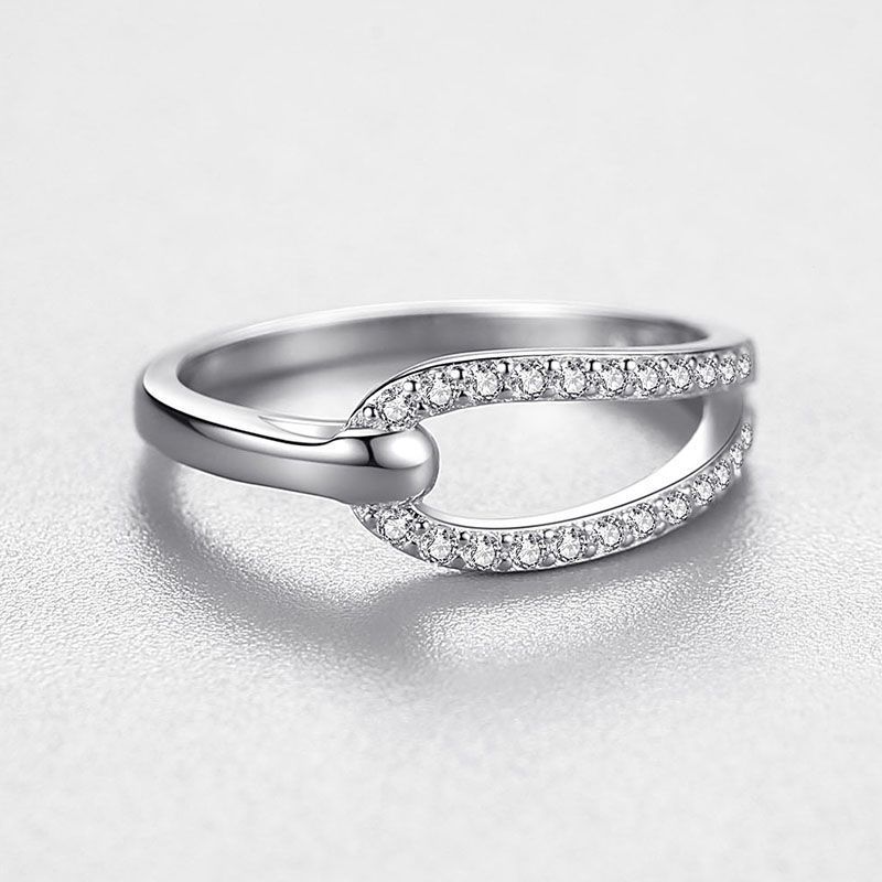 Anillo Viora Seúl | Plata 925 estilo geométrico coreano