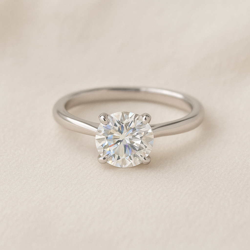 Moissanite Sustentável: Beleza Ética e Brilho Incomparável