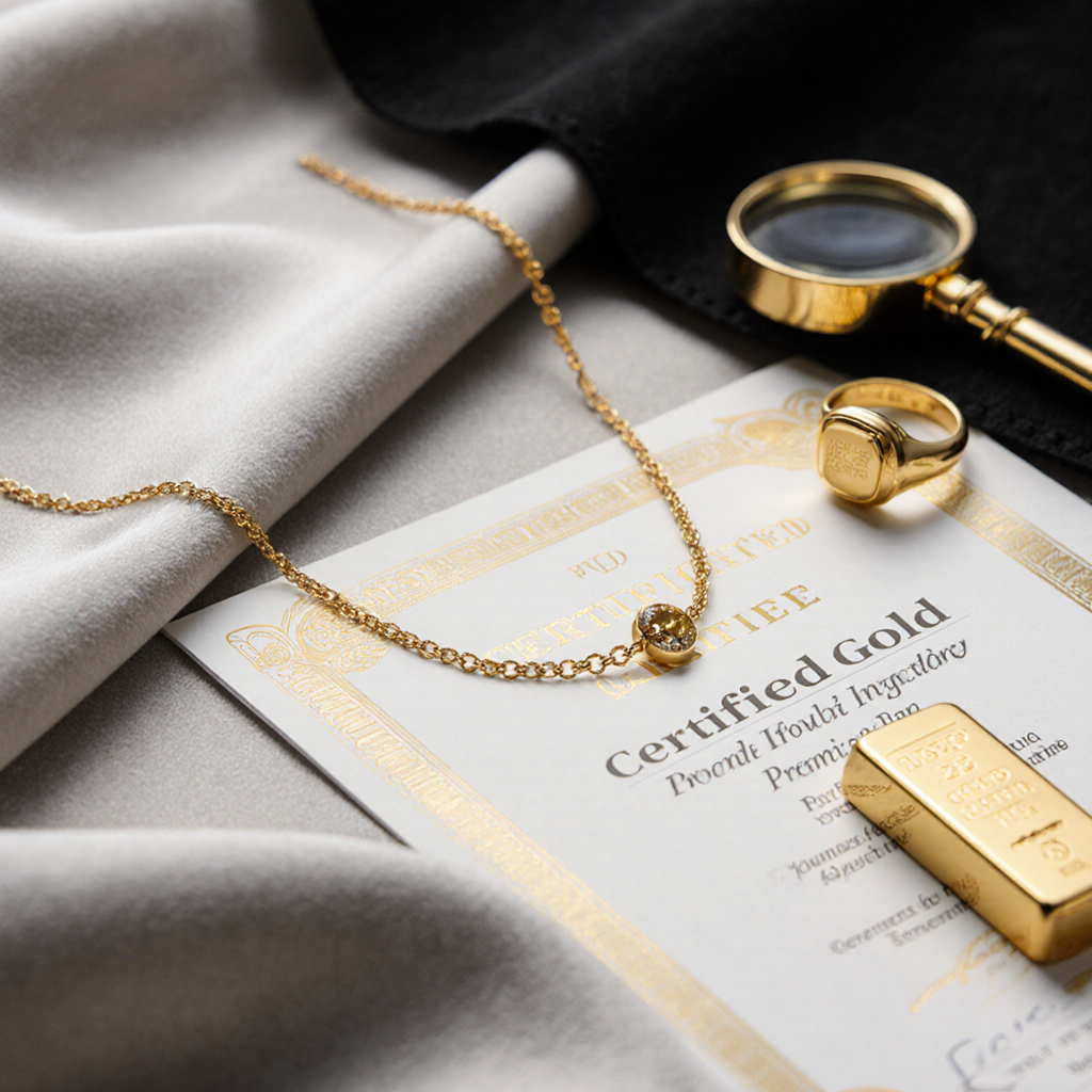 Ouro Certificado 24K: Segurança, Valor e Exclusividade