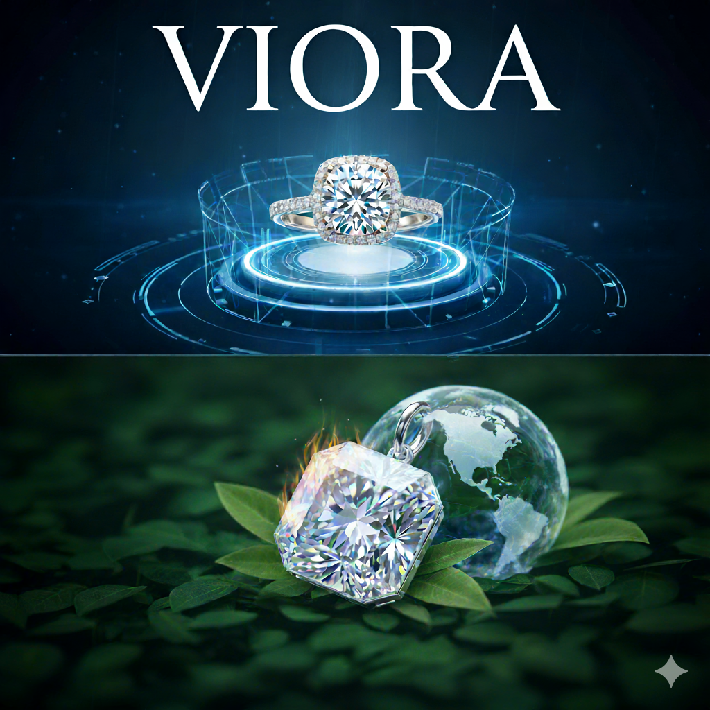 Diamantes de Laboratório e Moissanite: Como São Cultivados