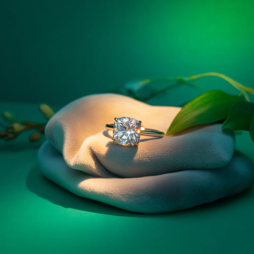 O Significado do Moissanite no Amor e na Vida