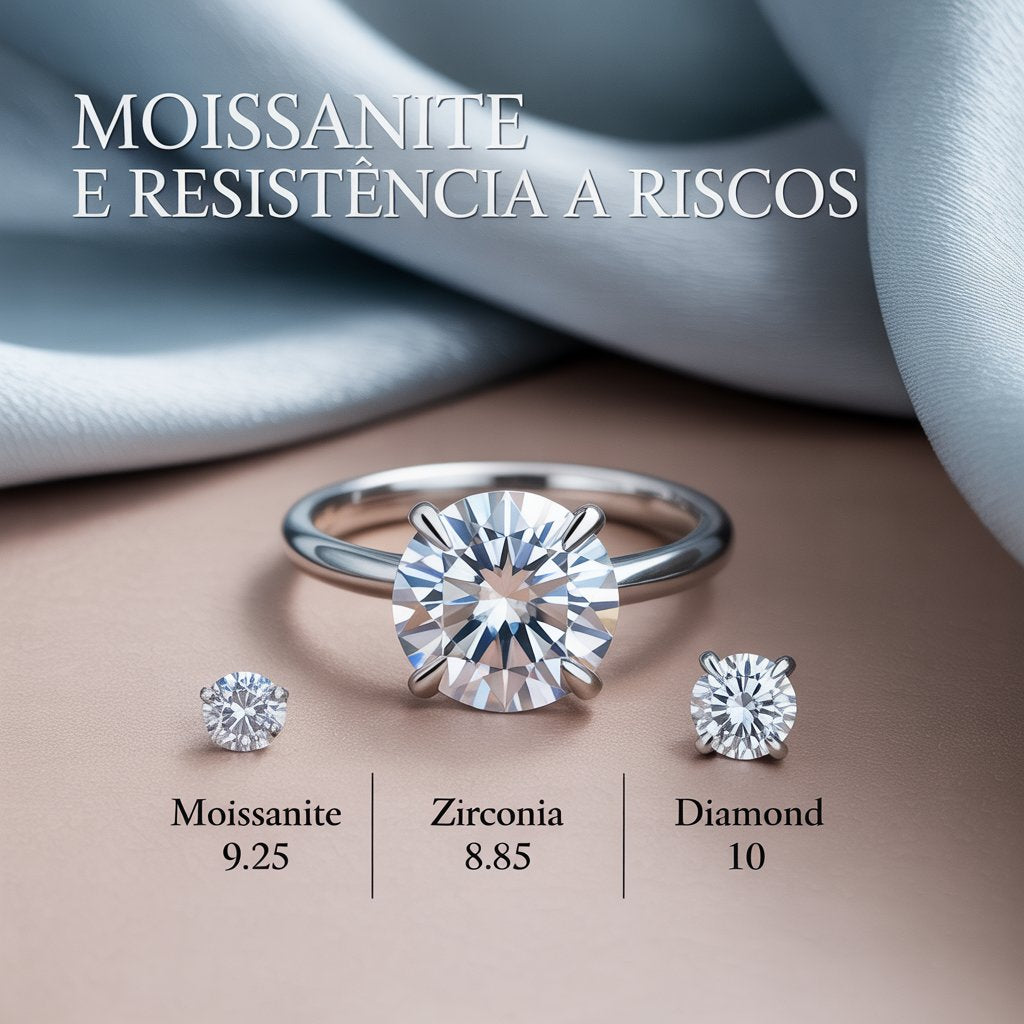 Moissanite é Resistente a Riscos?