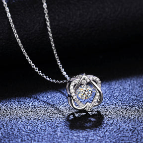Viora Smart Necklace | 925 Silver Pendant with Eco-friendly Diamond