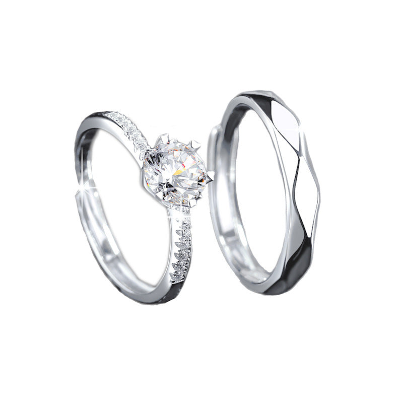 Anillo de bodas Viora de diamantes Mosan