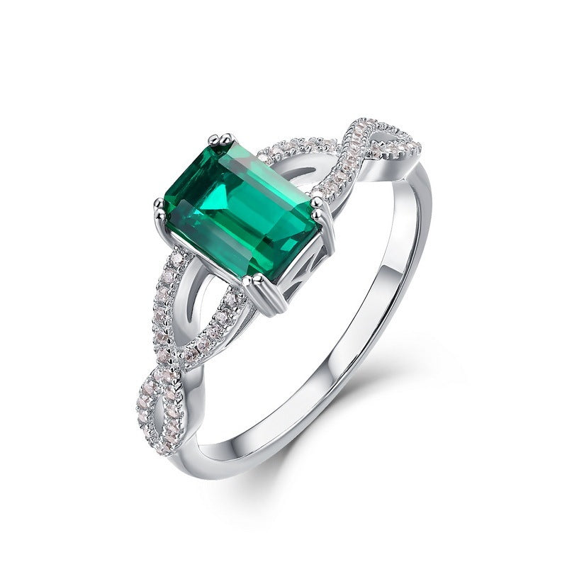 Anillo Viora Arqvinta | Plata 925 con piedra de 0,87 ct
