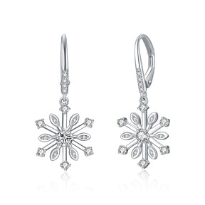 Pendientes Viora Flocon | Plata 925