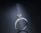 Anel Viora Luxury Six-Claw | Prata 925
