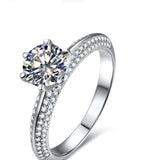 Anel Viora Luxury Six-Claw | Prata 925