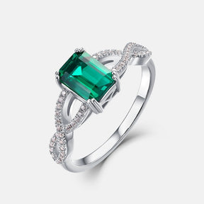 Anillo Viora Arqvinta | Plata 925 con piedra de 0,87 ct