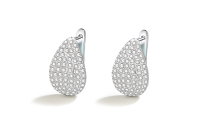 Pendiente Viora Bloom | Plata 925 con diamante ecológico de 1,31 ct