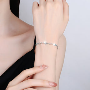 Pulsera Viora Prisma | Plata 925 con piedras de colores