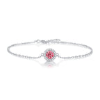 Pulseira Viora Rosé Spark | Prata 925