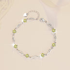 Pulseira Viora Prisma | Prata 925 com Pedras Coloridas