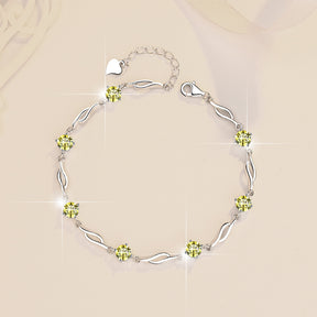 Pulsera Viora Prisma | Plata 925 con piedras de colores