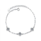 Pulseira Viora Trevo | Prata 925