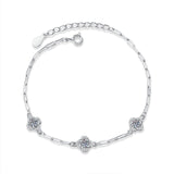 Pulseira Viora Trevo | Prata 925