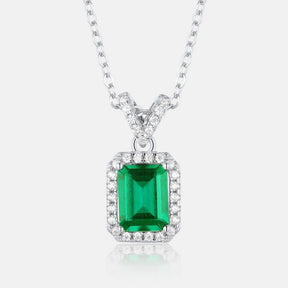 Colar Viora Esmeralda | Prata 925