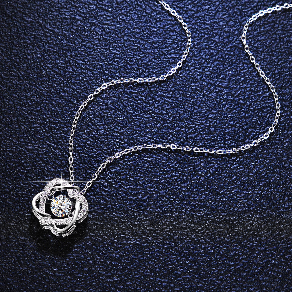 Colar Viora Smart | Pingente em Prata 925 com Diamante Eco-friendly