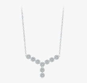 Conjunto Flor Viora | Collar, Anillo, Pendientes y Pulsera en Plata 925