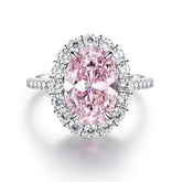 Anillo Viora Egg | Plata 925 con diamante ecológico