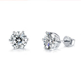 Viora Neve Earring | 925 Silver with Eco-friendly Diamond