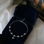 Pulseira Viora Trevo de Quatro Folhas | Prata 925