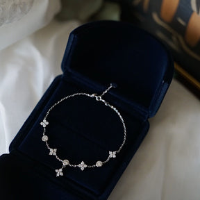 Pulsera Viora Trébol de Cuatro Hojas | Plata 925