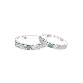 Anillo Viora Duo | Anillos de boda de plata 925