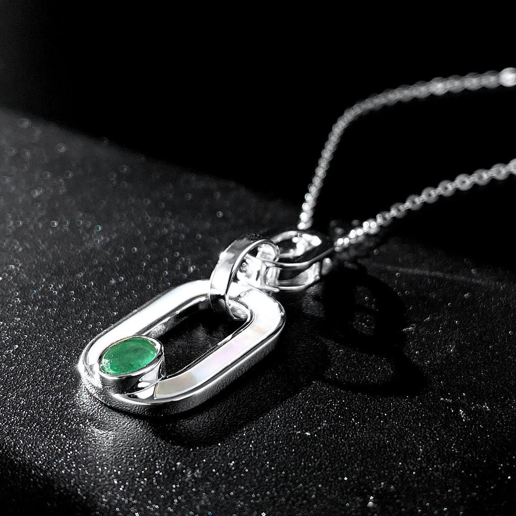 Colar Viora Emerald | Prata 925