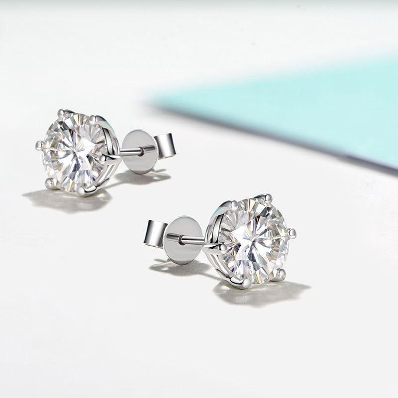 Viora Neve Earring | 925 Silver with Eco-friendly Diamond