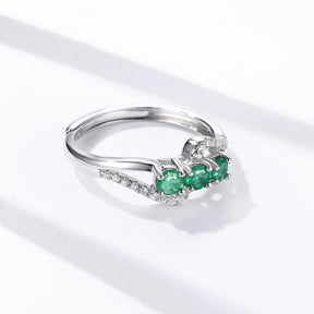 Anillo Viora Bellea | Plata 925 con piedra central de 3 mm de estilo delicado