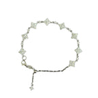 Pulseira Viora Four-Diamond | Prata 925 com Diamante Eco-friendly