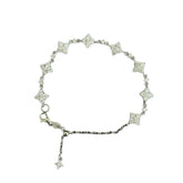 Viora Four-Diamond Bracelet | 925 Silver with Eco-friendly Diamond