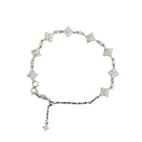 Viora Four-Diamond Bracelet | 925 Silver with Eco-friendly Diamond