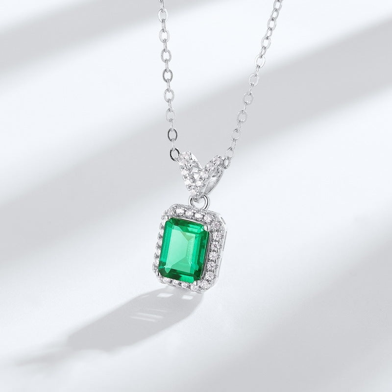 Colar Viora Esmeralda | Prata 925