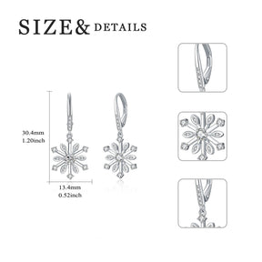Pendientes Viora Flocon | Plata 925