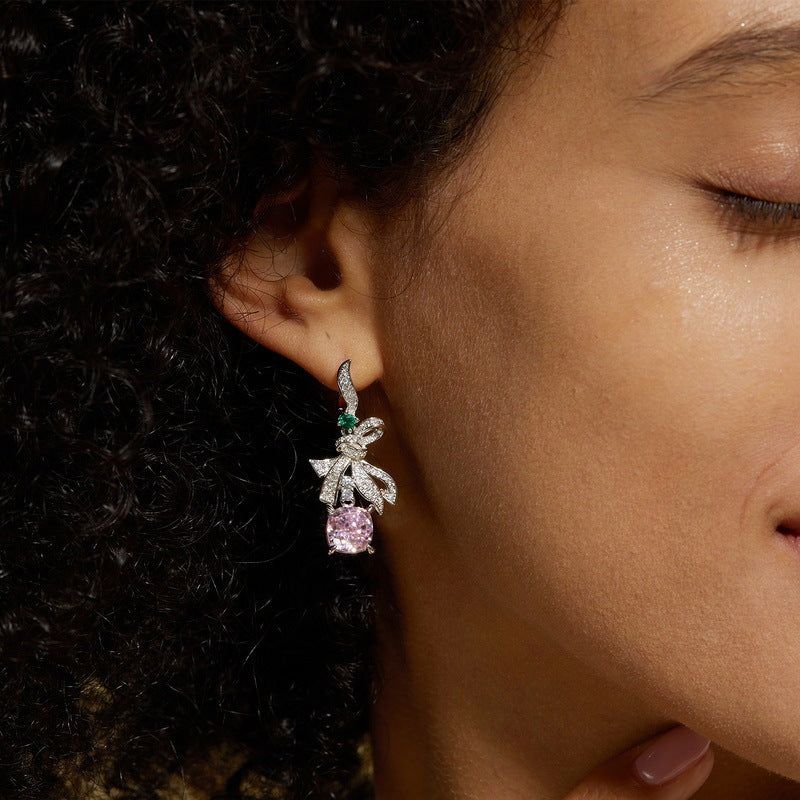 Pendiente Viora Prisma | Plata 925