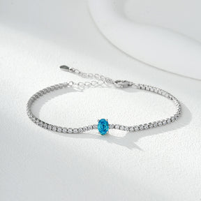 Pulsera Viora con incrustaciones | Plata 925