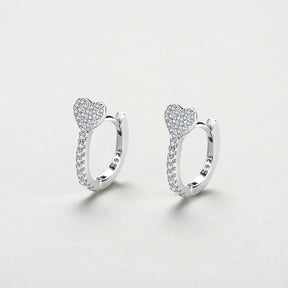 Pendiente Viora Cœur | plata 925