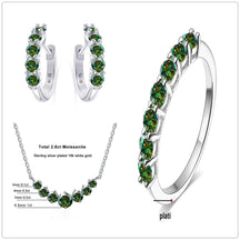 Conjunto Viora de 4,5 quilates | Collar, anillo y pendientes en plata 925