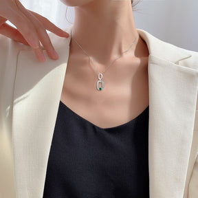 Colar Viora Emerald | Prata 925